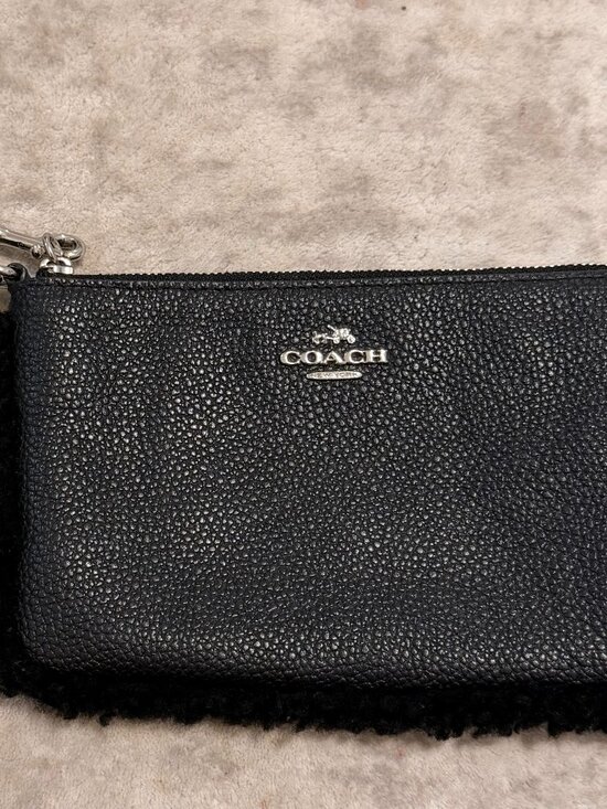 Coach Handbags - Black Coach Wristlet